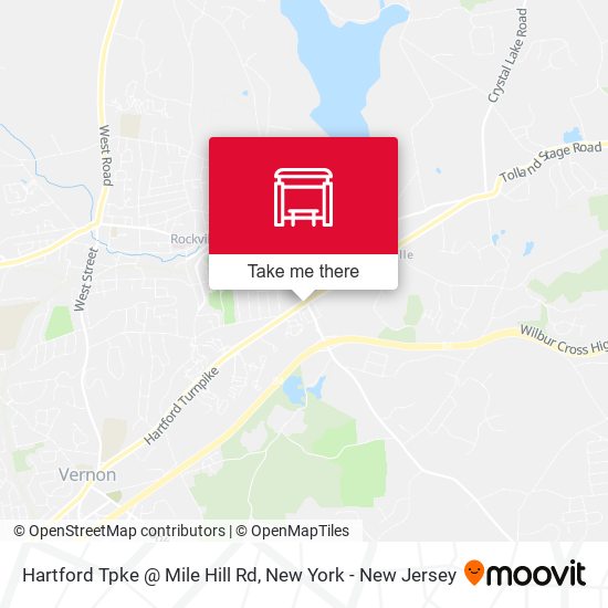 Hartford Tpke @ Mile Hill Rd map
