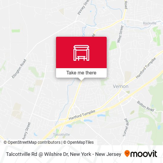 Mapa de Talcottville Rd @ Wilshire Dr