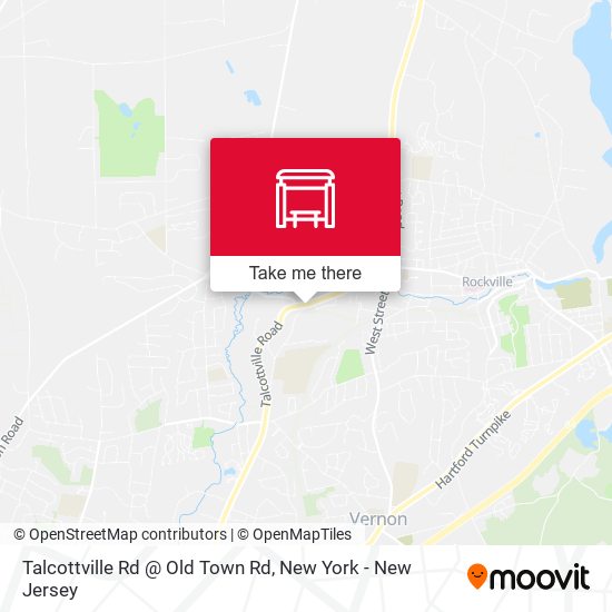 Talcottville Rd @ Old Town Rd map