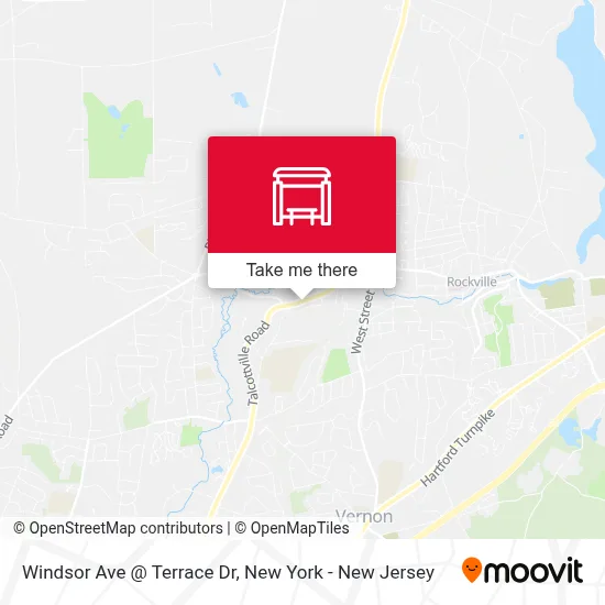 Windsor Ave @ Terrace Dr map