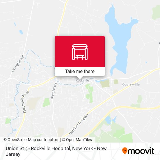 Union St @ Rockville Hospital map