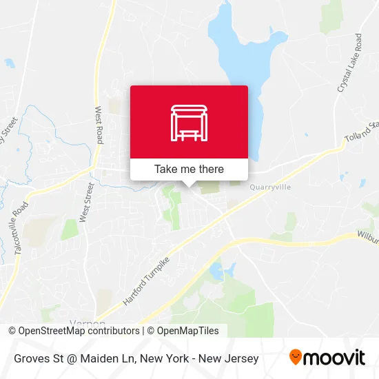 Groves St @ Maiden Ln map