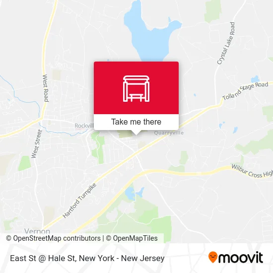 East St @ Hale St map