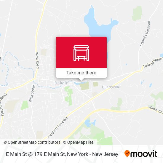 Mapa de E Main St @ 179 E Main St