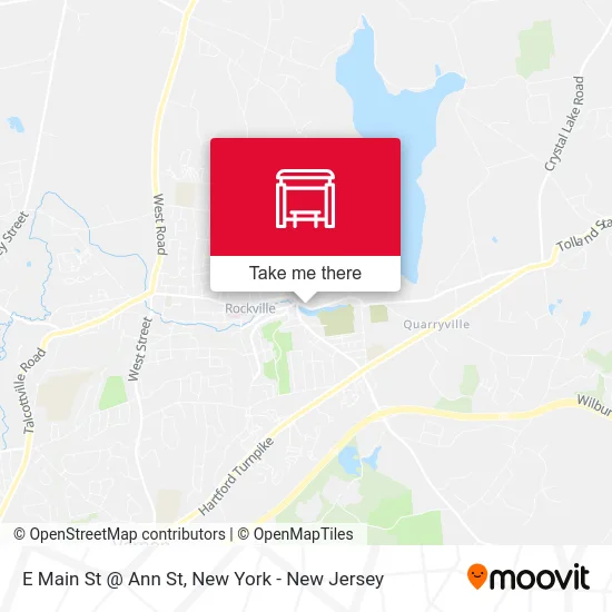 E Main St @ Ann St map