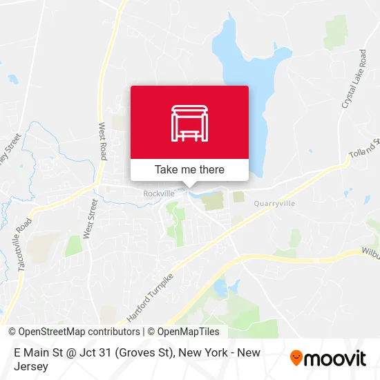 E Main St @ Jct 31 (Groves St) map