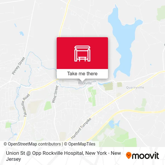Union St @ Opp Rockville Hospital map