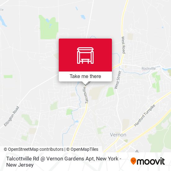 Talcottville Rd @ Vernon Gardens Apt map