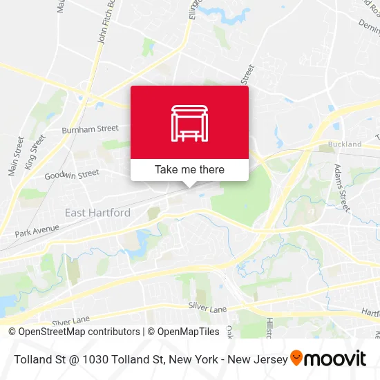 Tolland St @ 1030 Tolland St map