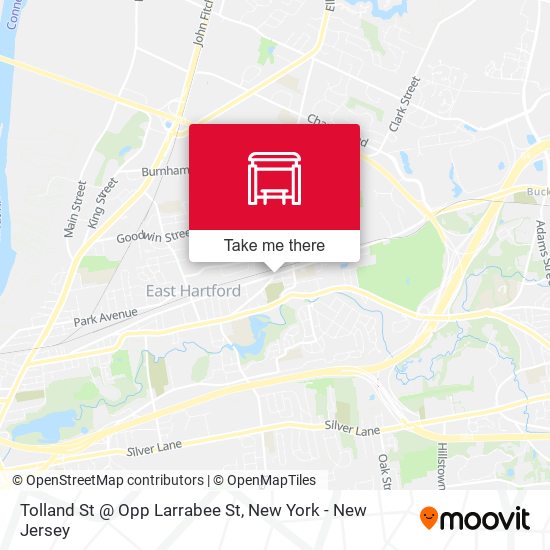 Mapa de Tolland St @ Opp Larrabee St