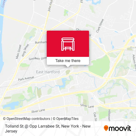 Tolland St @ Opp Larrabee St map