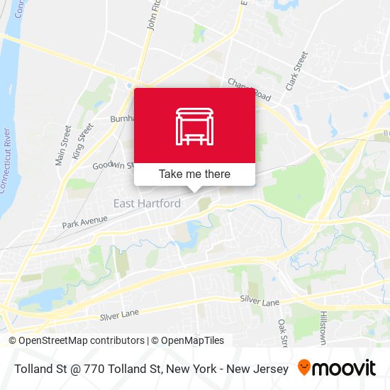 Tolland St @ 770 Tolland St map