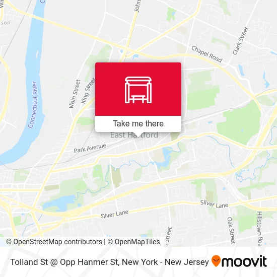 Tolland St @ Opp Hanmer St map