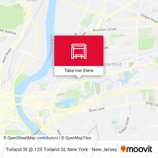 Tolland St @ 120 Tolland St map