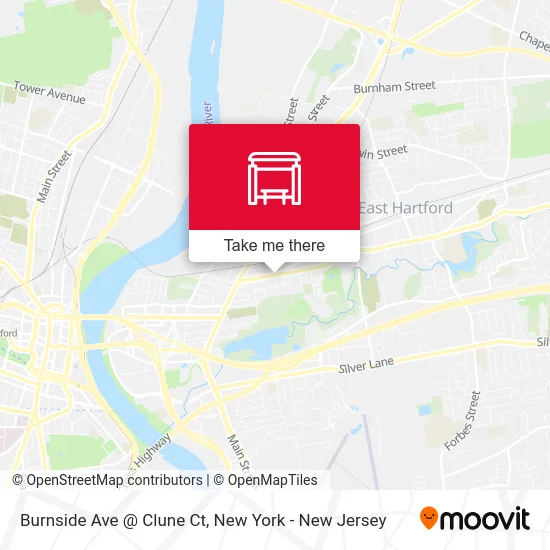 Burnside Ave @ Clune Ct map