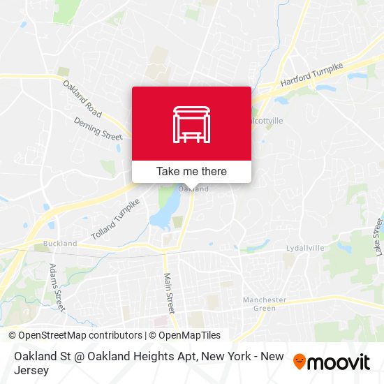 Oakland St @ Oakland Heights Apt map