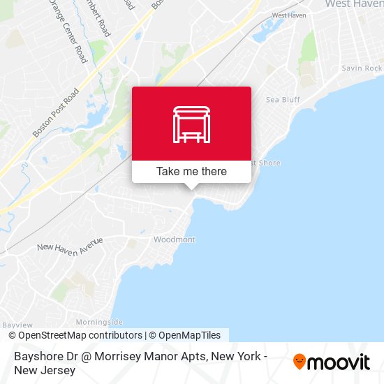 Mapa de Bayshore Dr @ Morrisey Manor Apts