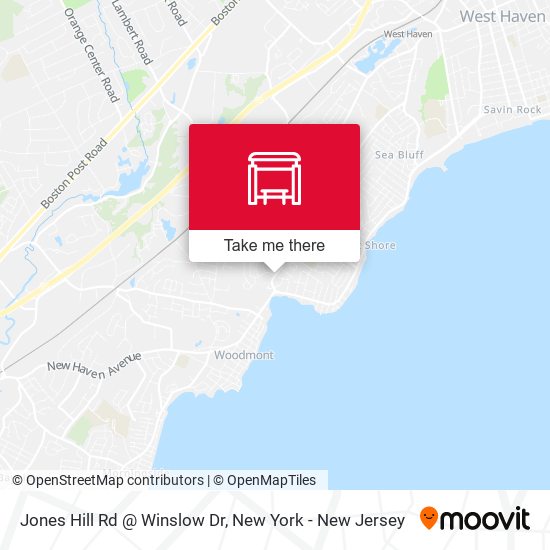 Mapa de Jones Hill Rd @ Winslow Dr