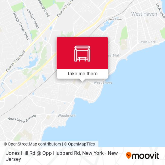 Mapa de Jones Hill Rd @ Opp Hubbard Rd
