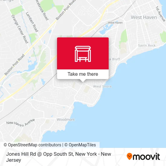 Jones Hill Rd @ Opp South St map