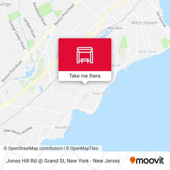 Jones Hill Rd @ Grand St map