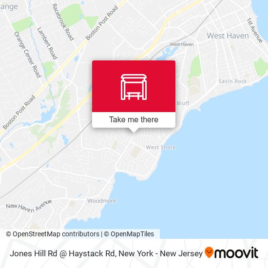Mapa de Jones Hill Rd @ Haystack Rd