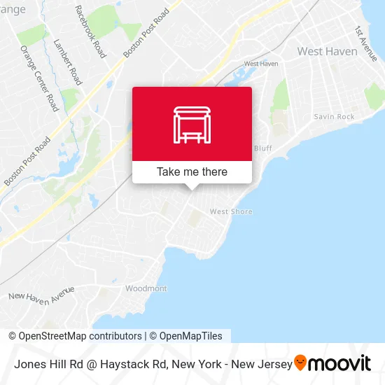 Jones Hill Rd @ Haystack Rd map