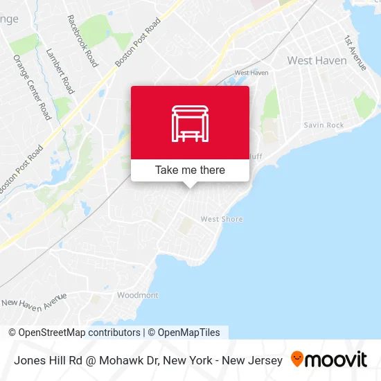 Jones Hill Rd @ Mohawk Dr map