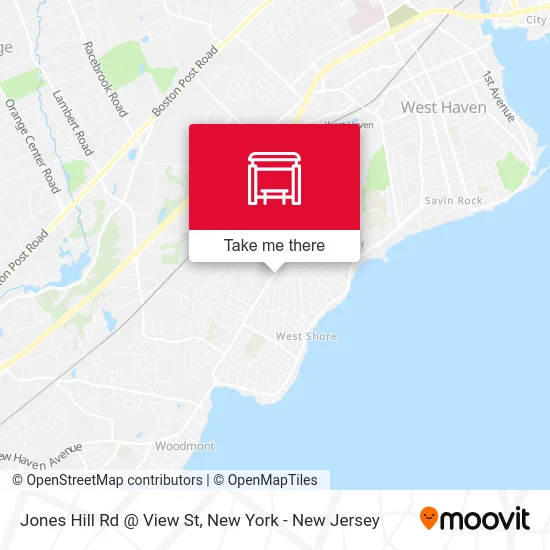 Jones Hill Rd @ View St map