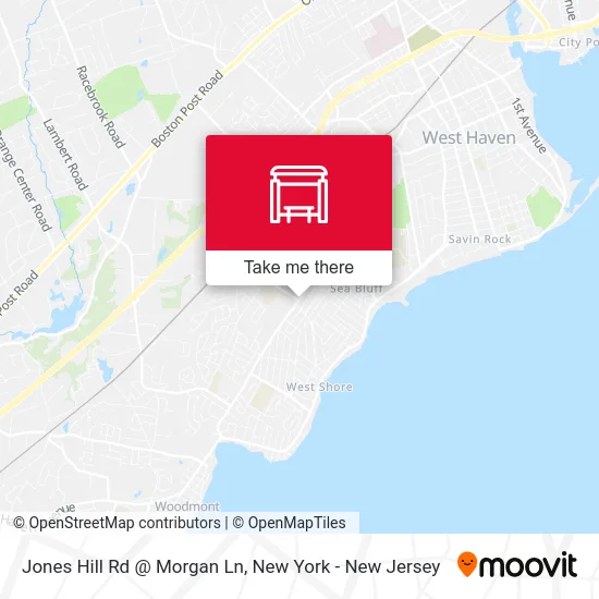 Jones Hill Rd @ Morgan Ln map