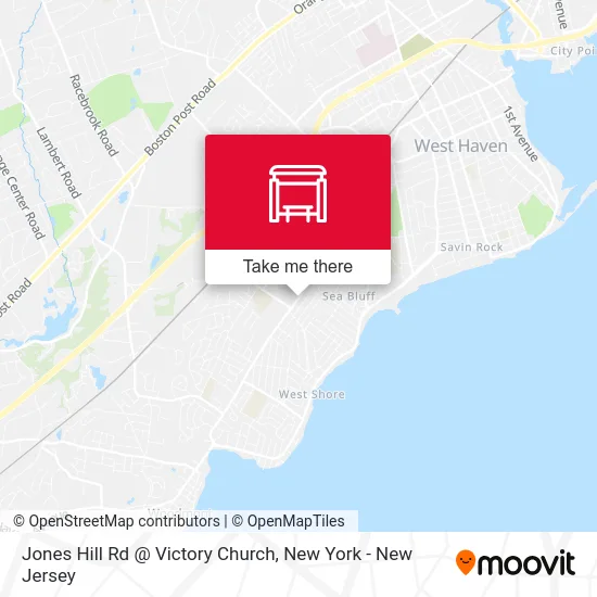 Jones Hill Rd @ Victory Church map