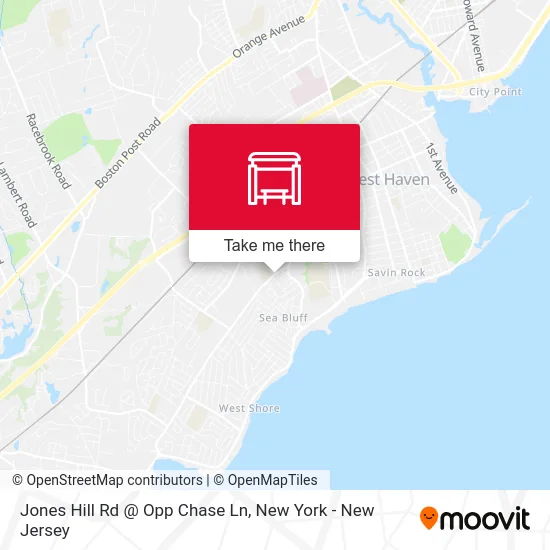 Jones Hill Rd @ Opp Chase Ln map