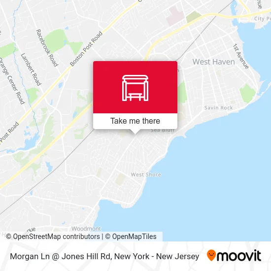 Morgan Ln @ Jones Hill Rd map