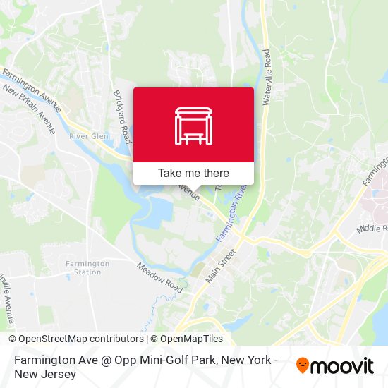 Mapa de Farmington Ave @ Opp Mini-Golf Park
