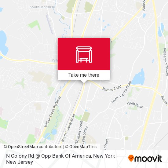 N Colony Rd @ Opp Bank Of America map