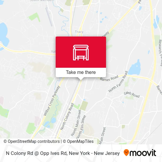 N Colony Rd @ Opp Ives Rd map