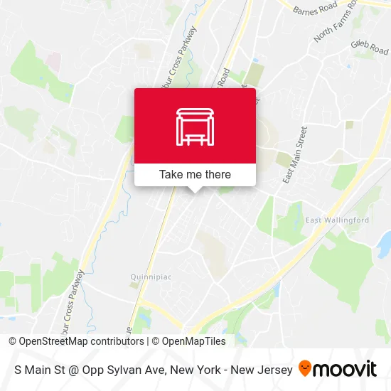 S Main St @ Opp Sylvan Ave map