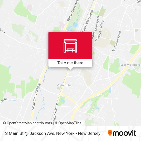 S Main St @ Jackson Ave map