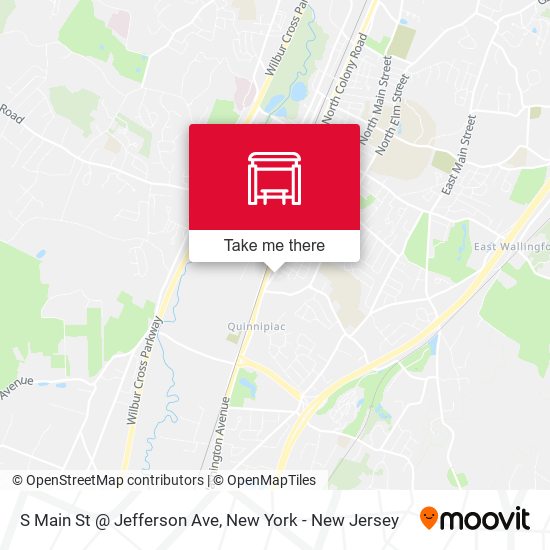 S Main St @ Jefferson Ave map