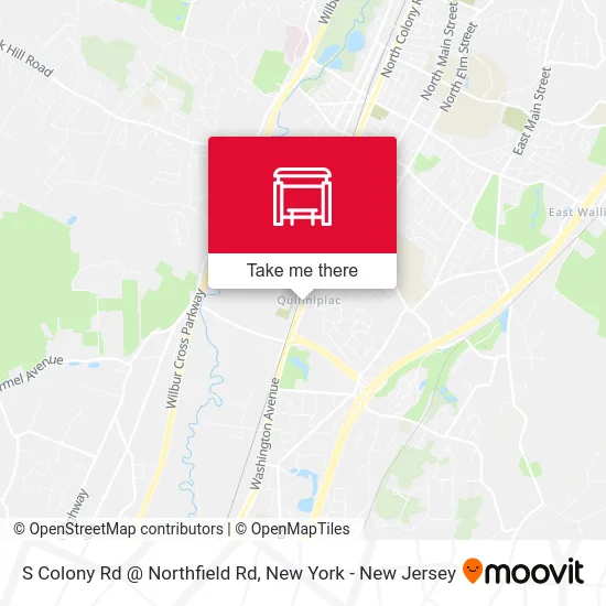 S Colony Rd @ Northfield Rd map