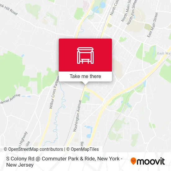 S Colony Rd @ Commuter Park & Ride map