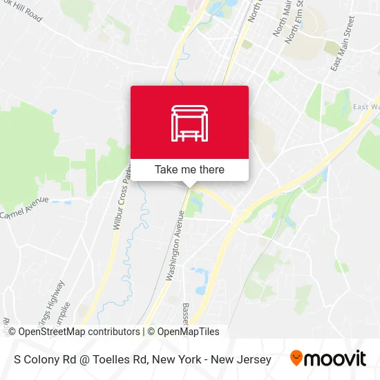 S Colony Rd @ Toelles Rd map