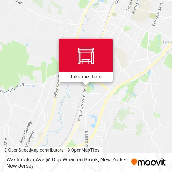 Washington Ave @ Opp Wharton Brook map