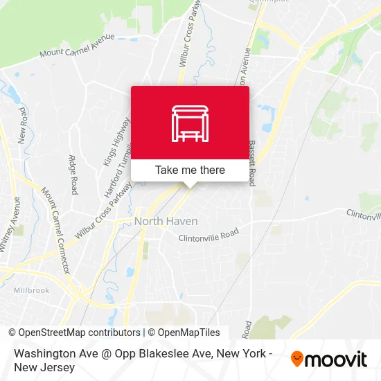 Washington Ave @ Opp Blakeslee Ave map