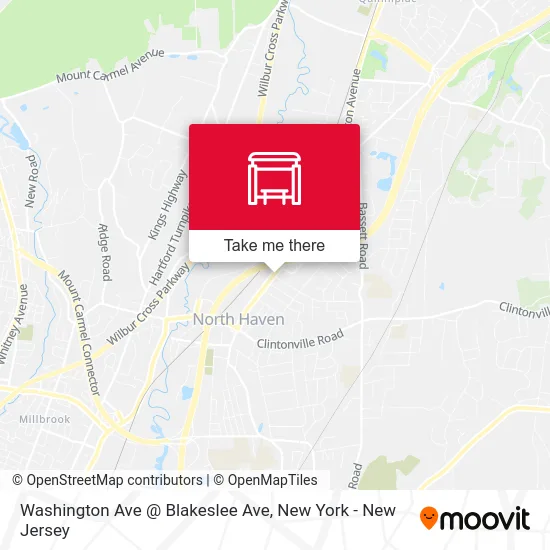 Washington Ave @ Blakeslee Ave map