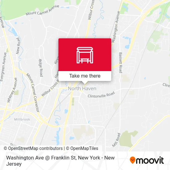 Washington Ave @ Franklin St map
