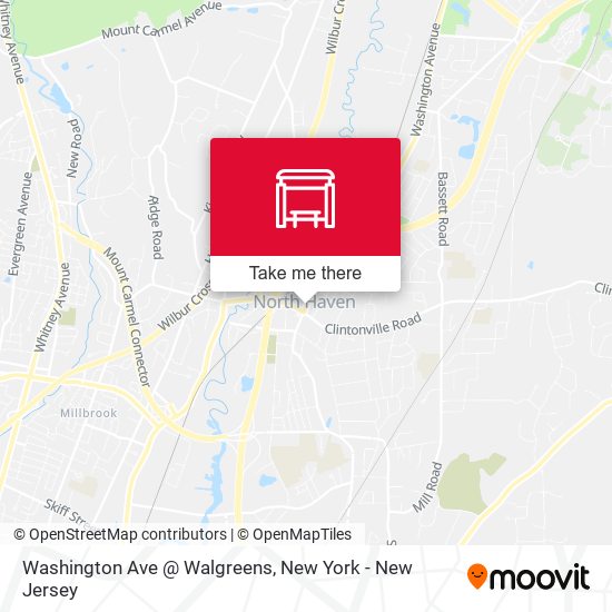 Washington Ave @ Walgreens map