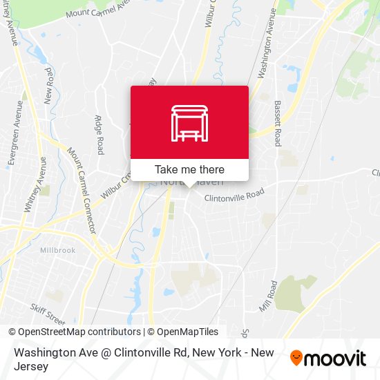 Washington Ave @ Clintonville Rd map
