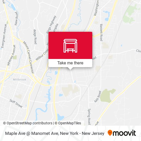 Maple Ave @ Manomet Ave map