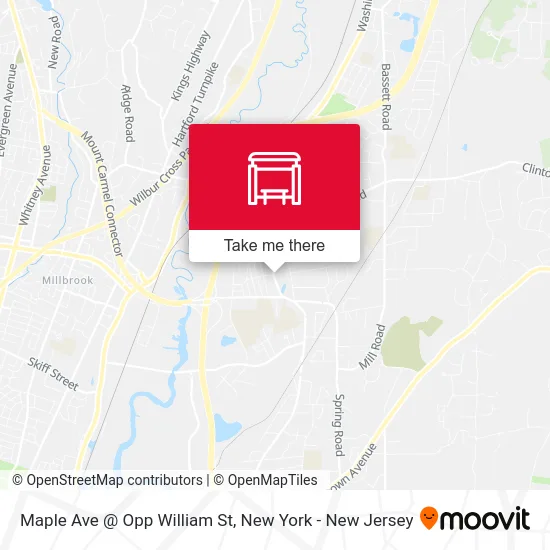 Maple Ave @ Opp William St map